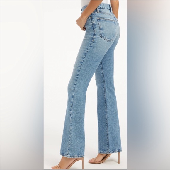 Good American Good Classic Slim Bootcut Jeans Womens Sz 26 - Picture 2 of 11